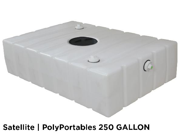 Satellite 250 Gallon Holding Tank 24140 Natural