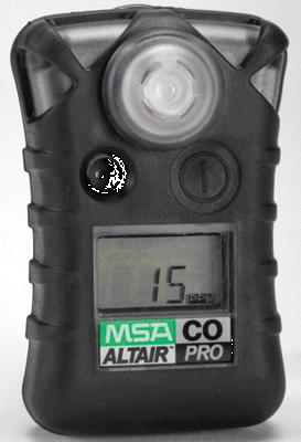 MSA Altair Pro Single Gas Detector, CO