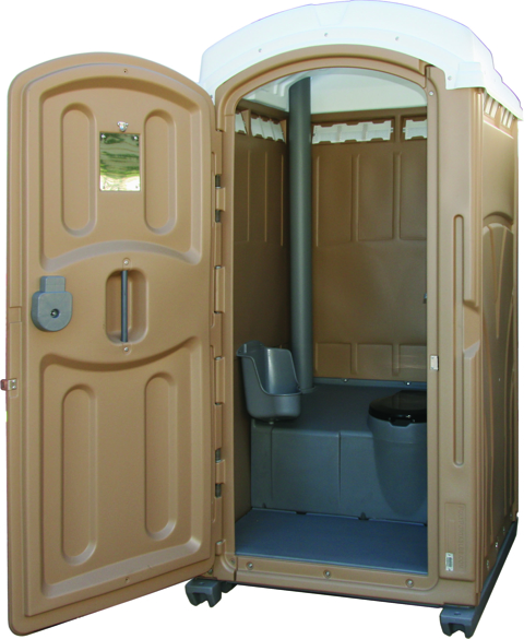 Vantage Portable Restroom Tan (Double Wall)