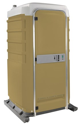 PolyJohn FS3-1006 Fleet Portable Restroom Tan