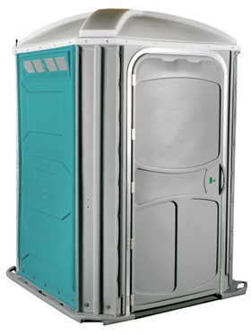 Comfort XL Portable Restroom Wheelchair Accessible Aqua