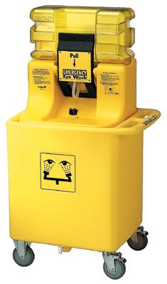 Bradley® Waste Cart for Portable Gravity Fed Eyewash Station