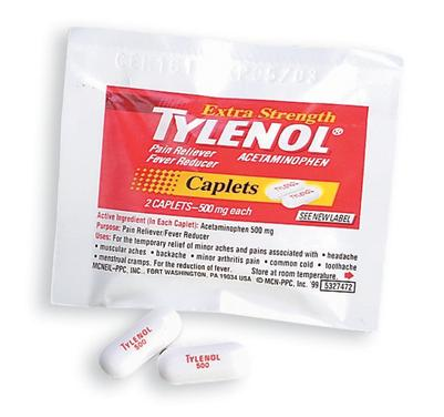 McNeil Consumer Products Extra Strength Tylenol® Acetaminophen Caplets