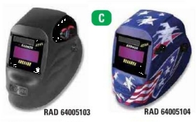 Radnor® Cobra-45Vi Fixed Front Welding Helmet 4 1/2\