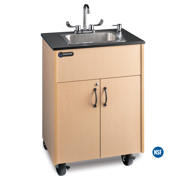 Ozark River Single Standard Height Sink With Deep Basin