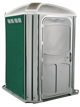 PolyJohn PH03-1003 Evergreen Comfort XL Wheelchair Accessible Portable Restroom