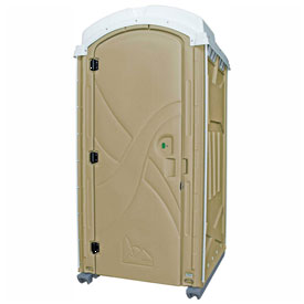 Satellite Axxis Standard Portable Restroom For Sale - Sand / Tan