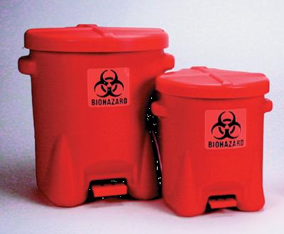 E42-943 and 947 Biohazard Waste Cans