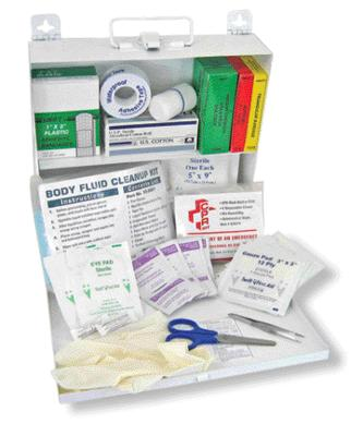 34T150 First Aid CPR Body Fluid Kit