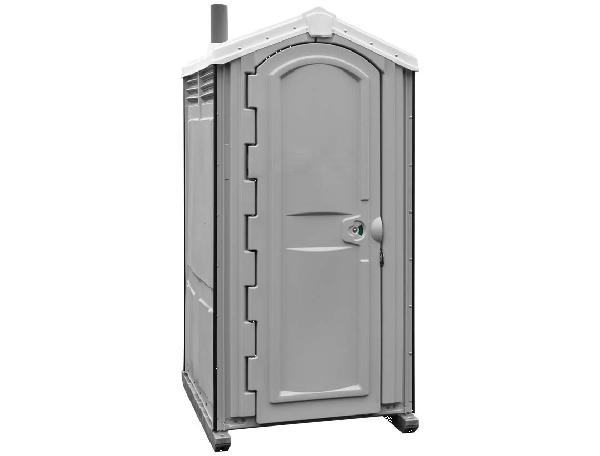 Satellite PolyPortables Global  standard portable restroom (Dark Gray)