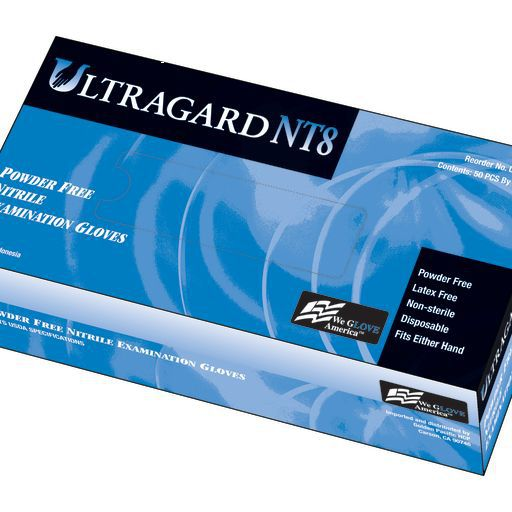 Ultragard NT 8 Mil Blue Exam Nitrile PF - Large