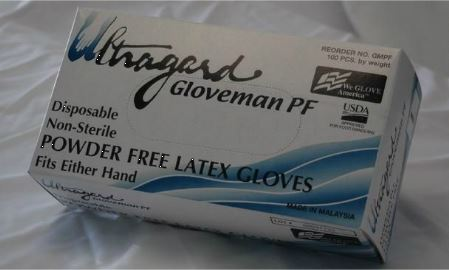 gloveman latex powder free gloves