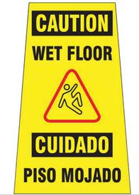 Caution Wet Floor Sign (Folding)