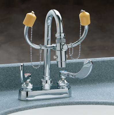 B75-Faucet Mnt Eye wash