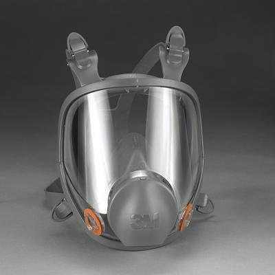 3M 6000 Series Full Face Respirator Mask, Medium