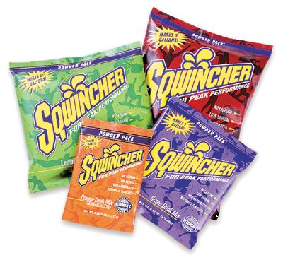 Sqwincher® Dispensing Supplies, Sqwincher Assortments & Accessories, Assorted Powder Pack 9.53 oz (20/bx)