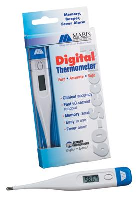 Mabis Healthcare 60 Second Digital Thermometer