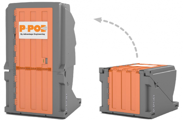 Rapid Deployment Portable Restroom for sale (#ASP-P-Pod, Mfr #P-Pod)