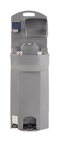 PolyJohn Portable Single User Handwash Sink on Wheels (Handstand II)