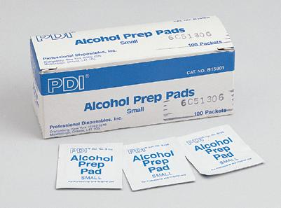 Nice-Pak PDI® Alcohol Prep Pads and BZK Antiseptic Towelettes