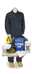 National Safety Apparel® Level 2 Protection Kit With Indura Ultra Soft 11cal Coveralls with or without Gloves