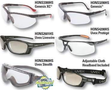 Uvex HydroShield™ Anti-Fog Lens Coating by Honeywell